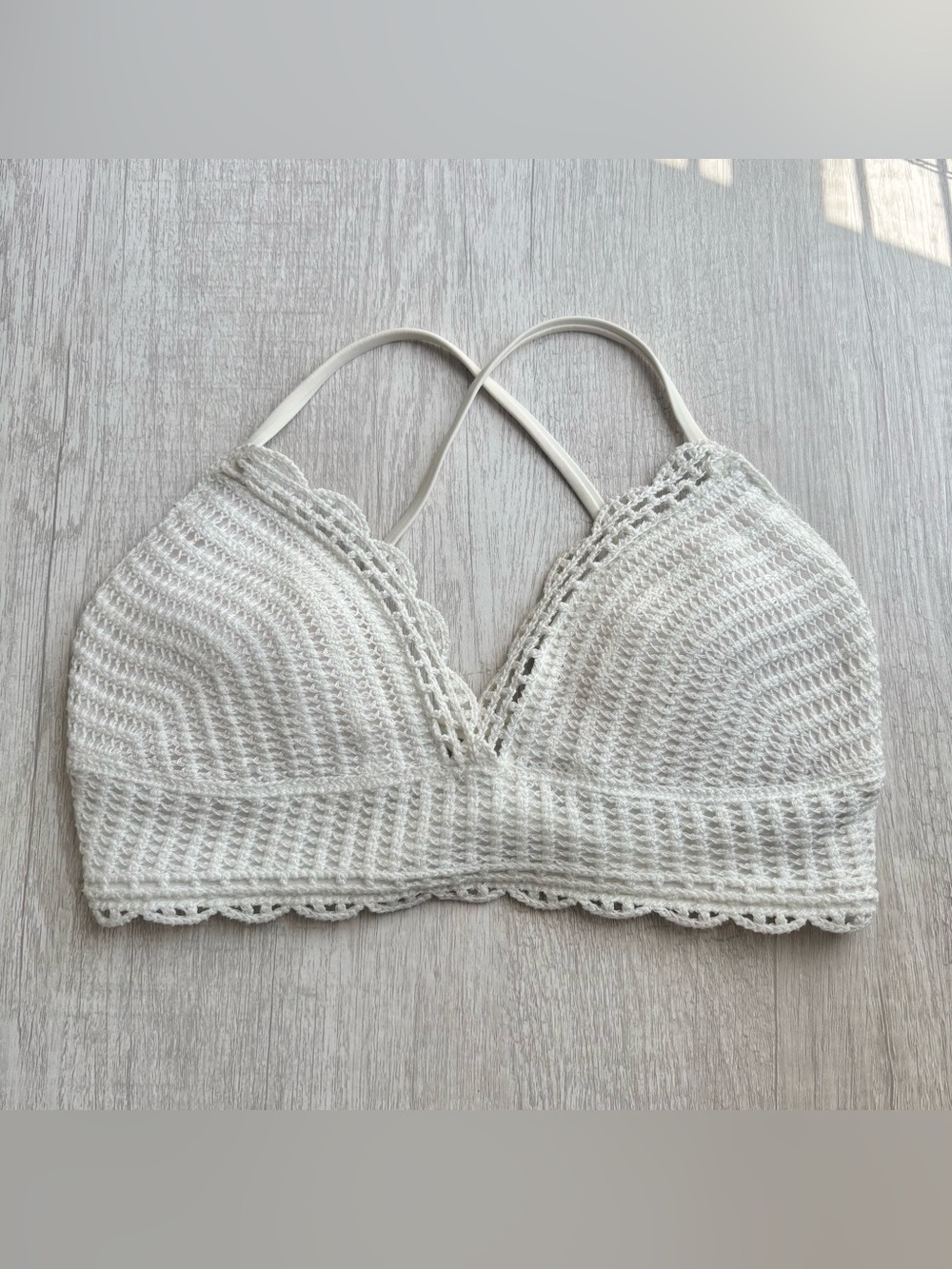 Hollister Crochet Bikini Top